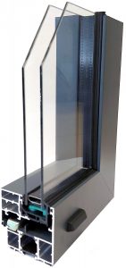 Angle - Gamme Viséo - Fenêtre aluminium